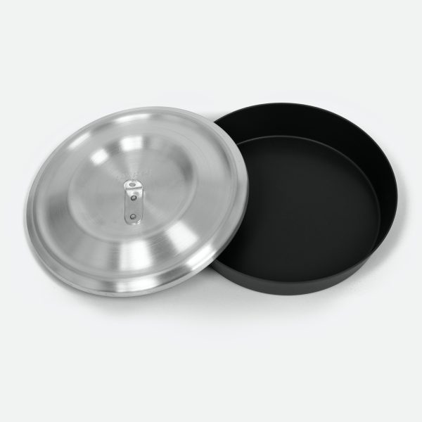 Fry-Bake alpine pan and standard lid