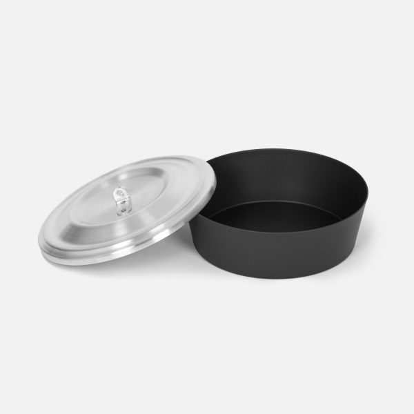 FryBake deep alpine pan and lid set