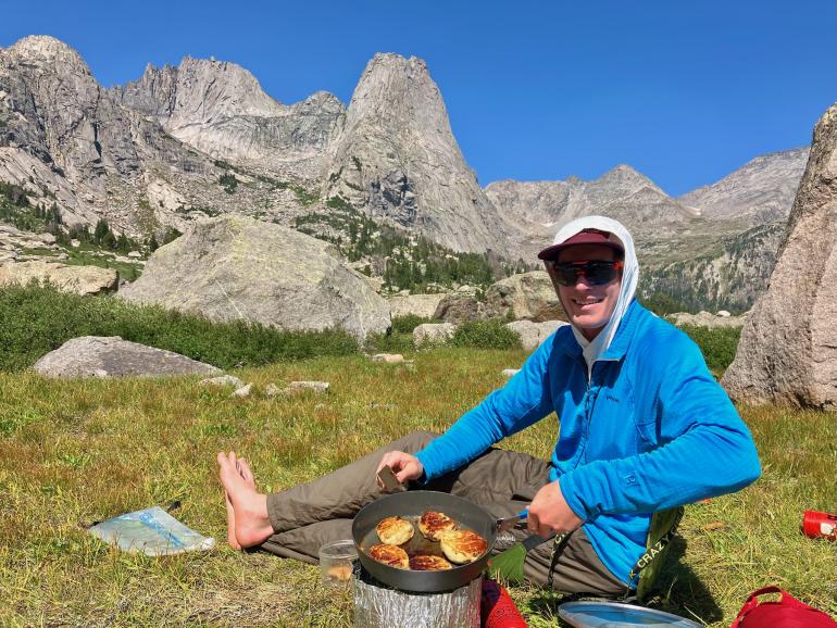 Jack Taylor using Fry-Bake pans