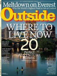 Outside Magazine Cover October 2012
