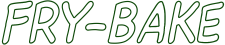 FryBake logo